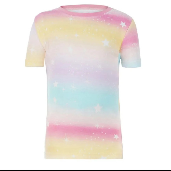 Pajamas 4 piece Cotton PJ Set, Hearts Size 3T 6 - Picture 4 of 7